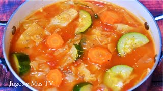 Dieta Sopa de Repollo Te ayuda a perder peso y esta deliciosa [upl. by Nael]