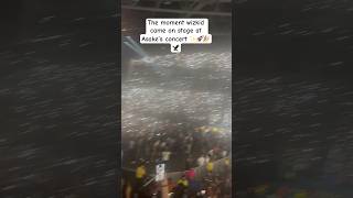 The moment wizkid joined Asake on stage at O2 Arena asakeconcert wizkid lunguboy asake o2arena [upl. by Eniloj]