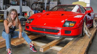 My Dream Car Came Early Taking Delivery of 13 Million Ferrari F40 [upl. by Nnylahs869]