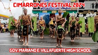 CIMARRONES FESTIVAL 2024  Gov Mariano E Villafuerte High School [upl. by Feodora]