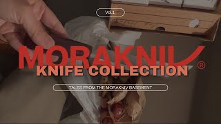 Morakniv knife collection  Factory Basement Part 1 [upl. by Amein785]