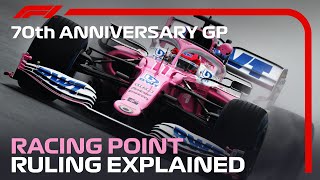 Racing Point Ruling Explained  70th Anniversary Grand Prix [upl. by Keese370]