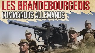 Les BRANDEBOURGEOIS Commandos allemands de la seconde guerre mondiale [upl. by Ellis]