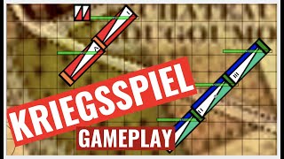 gameplay from KRIEGSSPIEL [upl. by Kcirdderf]