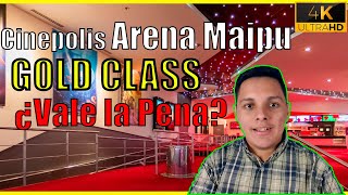 ASI ES UNA SALA GOLD CLASS EN CINEPOLIS ARENA MAIPU ¿VALE LA PENA PAGAR TANTO  VLOG 09 [upl. by Farley438]