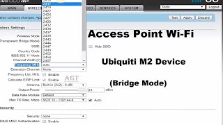 How to configure Nanostation M2 as Accesspoint Ap  Technical Hakim [upl. by Fredela551]