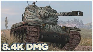 AMX 50 B • 84K DMG • 6 KILLS • WoT Blitz [upl. by Ardnoed]