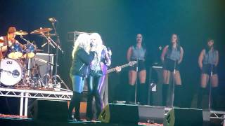 Lorraine Crosby and Bonnie Tyler sing quotIll Stand by Youquot at Newcastle City Hall [upl. by Nellahs]