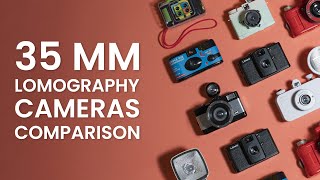 Lomography 35 mm film cameras overview amp comparison [upl. by Tollman]