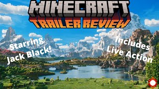 Minecraft Movie Trailer Review [upl. by Yerdna698]