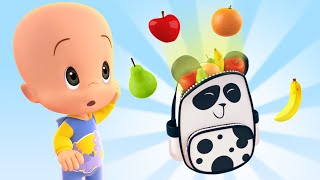 Fruits colors  Cleo amp Cuquin Educational Videos for Children [upl. by Varick756]