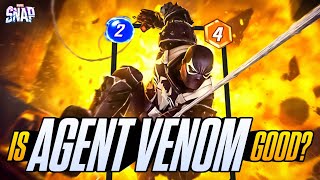 An HONEST REVIEW of AGENT VENOM Marvel Snap First Impressions [upl. by Roxane]