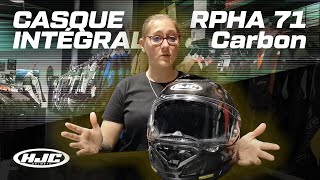 Sylvia de Maxxess Anglet teste le casque HJC RPHA 71 Carbon [upl. by Godfry]