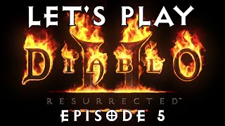 Lets Play Diablo II Resurrected 5  Radaments Lair [upl. by Alyakim]