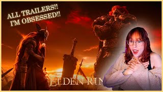 New Fromsoft Player reacts to ALL Elden Ring Trailers [upl. by Rednaxela]