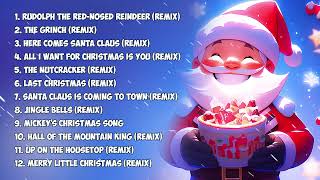 CHRISTMAS PARTY MUSIC MIX 2024 🎅🎄 CHRISTMAS SONG REMIXES VOL 1 [upl. by Bounds]