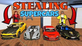 Stealing All quotSUPERCARSquot From quotMAZE BANK GARAGEquot in GTA 5 Sobrang Solid😲 [upl. by Saibot754]