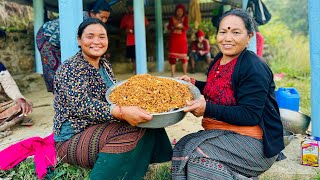 Life pahilo patak yati dherai chaumin khadai😁yasto din pni aaunesiruthapamagarvillagelifevlog [upl. by Waneta108]