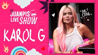 La primera entrevista de Karol G en Colombia en cuatro años  The Juanpis Live Show [upl. by Nawj]