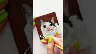 Beluga żyje 🐈 catpainting politecat belugacat catmeme [upl. by Audres890]