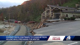 What does Chimney Rock look like two months after Hurricane Helene [upl. by Enoval44]