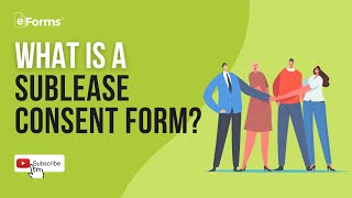 Sublease Consent Form EXPLAINED [upl. by Aenahs]