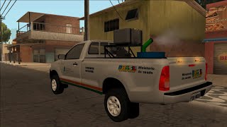 GTA SA Hilux Vigilância em SaúdeCE Fumacê Controle de Vetores [upl. by Sorodoeht]