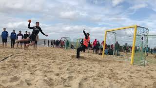 Spielszenen männliche AJugend Beachhandball Cuxhaven [upl. by Niak]