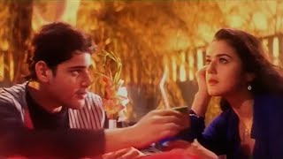 Preethi Zinta Sings Song Love Scene  Raja Kumarudu Movie  Mahesh Babu  Shalimar Cinema [upl. by Lyrret]