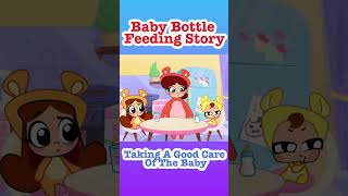 Bottle Feeding  Funniest Catchy Cartoon 😻 animationforkids shinyboxtv cartoonforkids [upl. by Thorn]