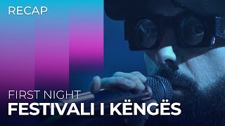 Festivali i Këngës 62 Albania  First Night  RECAP [upl. by Devad]