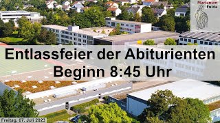 Abschlussfeier des Abiturjahrganges 2024  Marianum Fulda [upl. by Ssenav871]