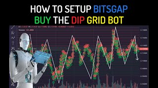 Easy Tutorial GUIDE  How to Setup Profitable Bitsgap Buy the Dip Crypto Trading Grid Bot Strategy [upl. by Obrien]