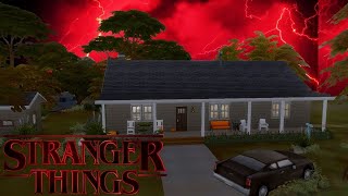 Stranger Things Will Byers House  The Sims 4 Speed Build [upl. by Wendelin749]