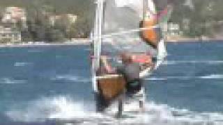 Turf Dog windsurfing RiderMax Rowe [upl. by Elamor]