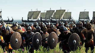 Danes VS Saxon  Cinematic Battle  Total War Saga Thrones of Britannia [upl. by Amick]