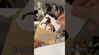 Horse Advent Calendar resinartstudio adventcalendars horse breyer art horse horseart [upl. by Yekcaj184]