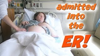 Birth Vlog 2018 pt 1  Emergency Room Visit [upl. by Lehman544]