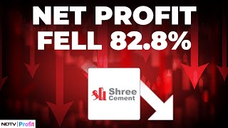 Shree Cement Slumps As Q2 Net Profit Plunges 83 YoY [upl. by Seuguh]