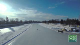 Aerial view of the Rideau Canal [upl. by Edda]