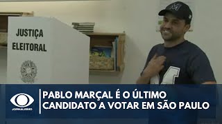 Pablo Marçal é o último candidato a votar em São Paulo [upl. by Casper]