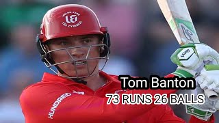 Eliminator 2 Tom Banton 26 Balls 73 Runs T10 Match Abu Dhabi Cricket highlights [upl. by Natie]