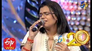 SP Balu and pranavi Performs  Anjali Anjali Song in ETV  20 Years Celebrations  16th August 2015 [upl. by Morice]