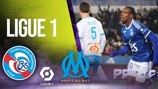 Strasbourg vs Marseille  LIGUE 1 HIGHLIGHTS  11252023  beIN SPORTS USA [upl. by Ellehsat]