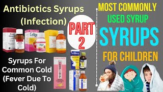 Childrens Syrups For Cold Fever and Infection [upl. by Tiras563]