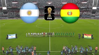 ARGENTINA vs BOLIVIA  FIFA WORLD CUP QUALIFIERS 2026 [upl. by Adriaens199]