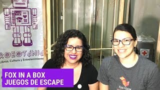 Visité Fox in a Box Conoce los mejores Juegos de Escape de Guadalajara [upl. by Hannover547]