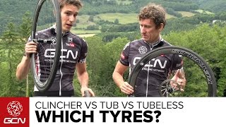 Clinchers Vs Tubulars Vs Tubeless – Which Tyres Should You Choose For Your Road Bike amp Why [upl. by Tecu]