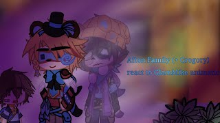 Afton Family  Gregory react to a GlamMike animaticGacha Club FNaF old cringe [upl. by Krischer]