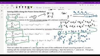 Power Series Solutions  Advanced Engineering Mathematics [upl. by Fabria656]